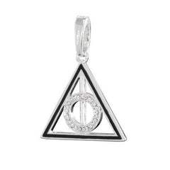 Harry Potter Bracelet Charm Lumos Deathly Hallows - Amuzzi