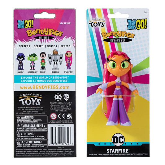 Teen Titans Go! Bendyfigs Bendable Figure Starfire 11 cm 0849421007713