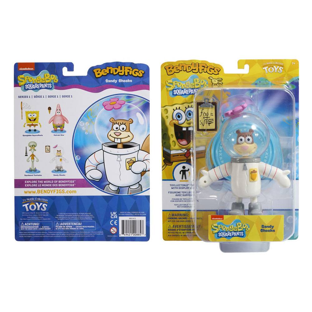 SpongeBob SquarePants Bendyfigs Bendable Figure Sandy Cheeks 16 cm 0849421008857