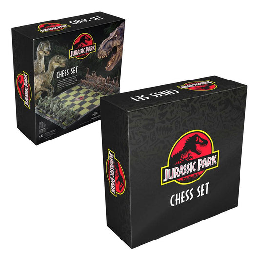 Jurassic Park Chess Set Dinosaurs 0849421007133