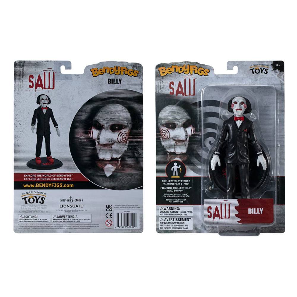 Saw Bendyfigs Bendable Figure Billy Puppet 18 cm 0849421010584