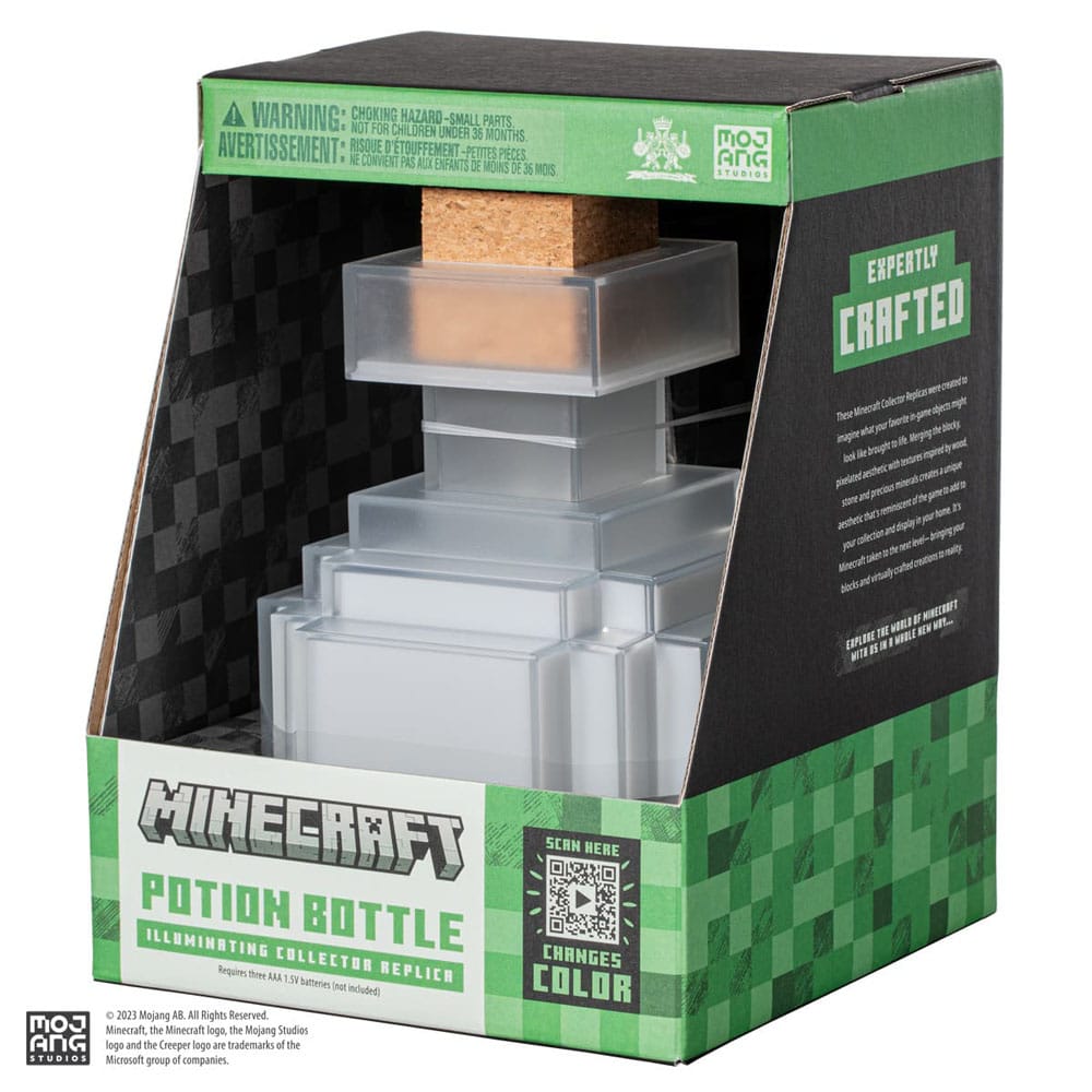 Minecraft Replica Illuminating Potion Bottle  0849421009519