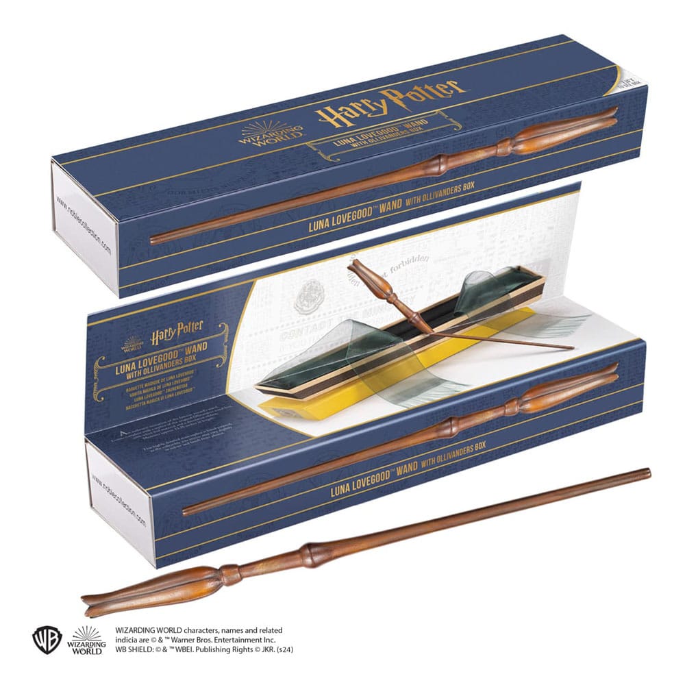 Harry Potter Wand Replica in Ollivanders Box - Luna Lovegood 34 cm 0849421009977