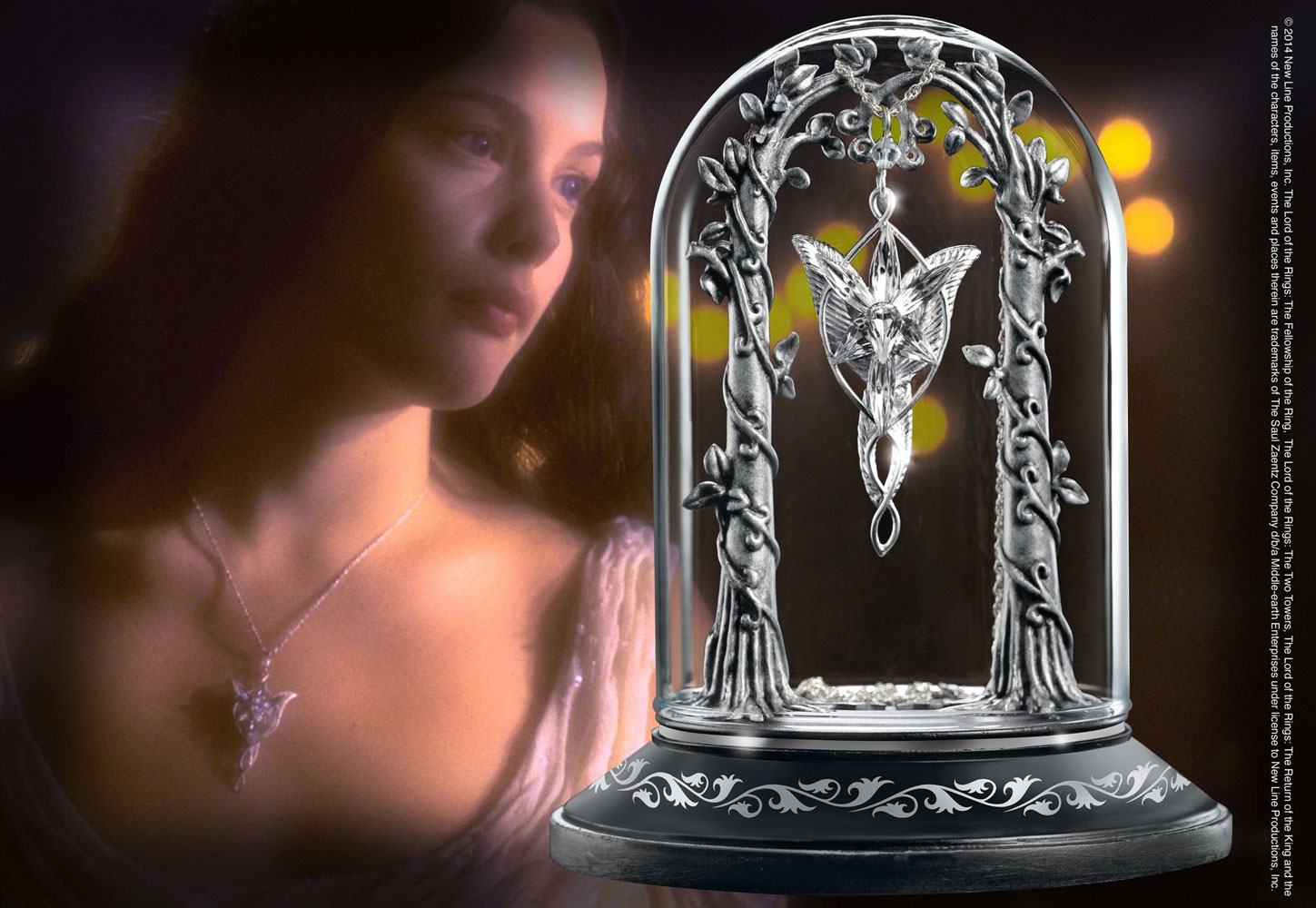 Lord of the Rings Display for the Evenstar Pendant 0812370010288