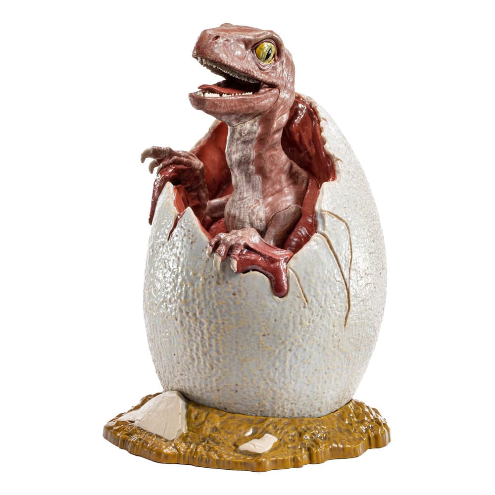 Jurassic Park Toyllectible Treasure Statue Raptor Egg Life Finds A Way 12 cm 0849421008499