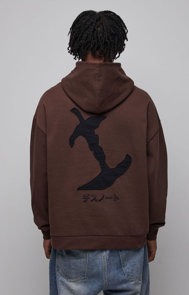 Death Note Hooded Sweater Graphic Brown Size L 8718526184181