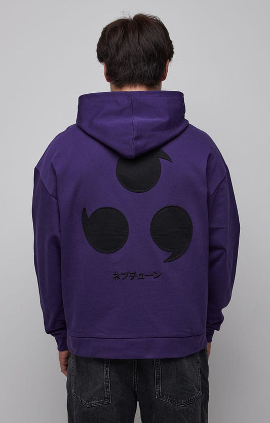 Naruto Shippuden Hooded Sweater Graphic Purple Size S 8718526548945