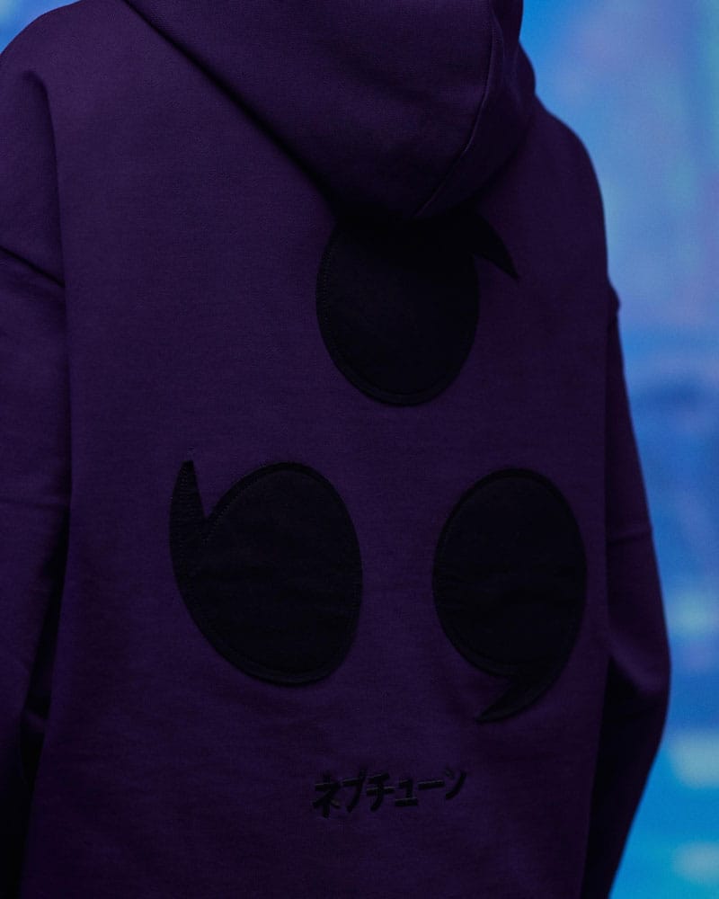 Naruto Shippuden Hooded Sweater Graphic Purple Size S 8718526548945