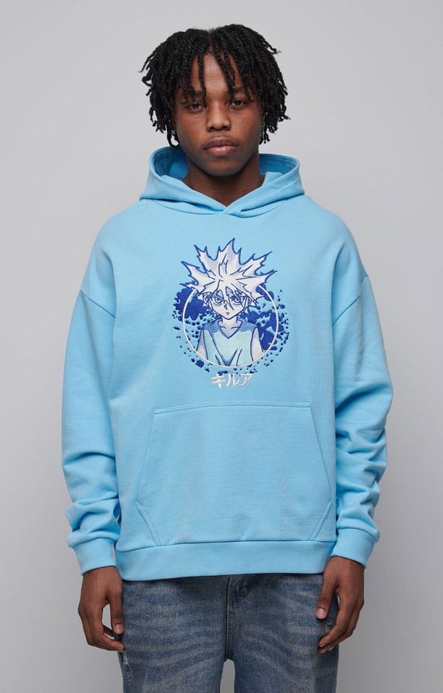 Hunter x Hunter Hooded Sweater Graphic Blue Size M 8718526183917