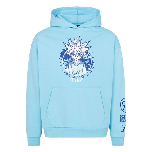 Hunter x Hunter Hooded Sweater Graphic Blue Size M 8718526183917