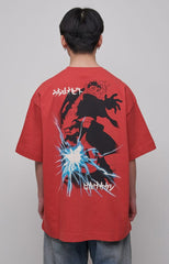 Naruto Shippuden T-Shirt Graphic Red Size L 8718526182149