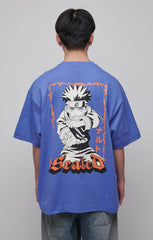 Naruto Shippuden T-Shirt Graphic Blue Size S 8718526549195