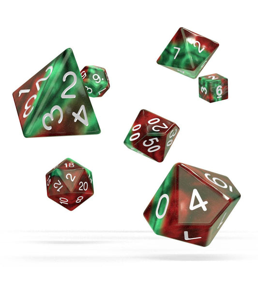 Oakie Doakie Dice RPG Set Gemidice - Bloody Jungle (7) 4056133701358