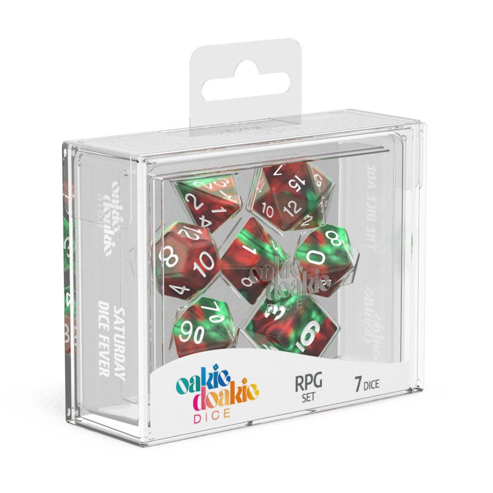 Oakie Doakie Dice RPG Set Gemidice - Bloody Jungle (7) 4056133701358