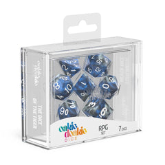 Oakie Doakie Dice RPG Set Gemidice - Liquid Steel (7) 4056133701389