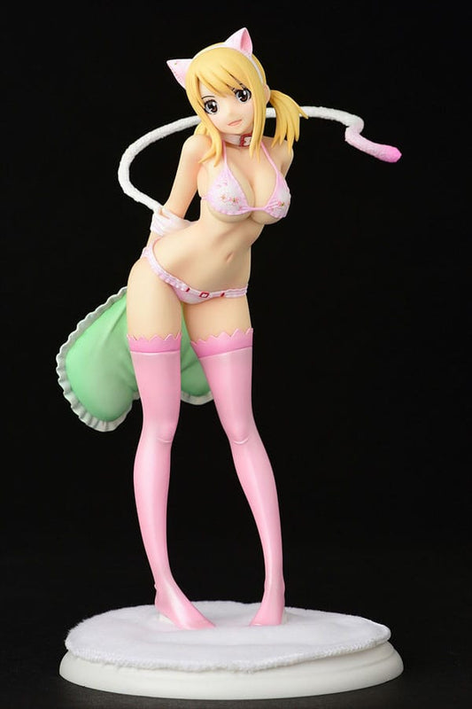 Fairy Tail Statue 1/6 Lucy Heartfilia·Cherry blossom CAT Gravure_Style 25 cm 4560321854554