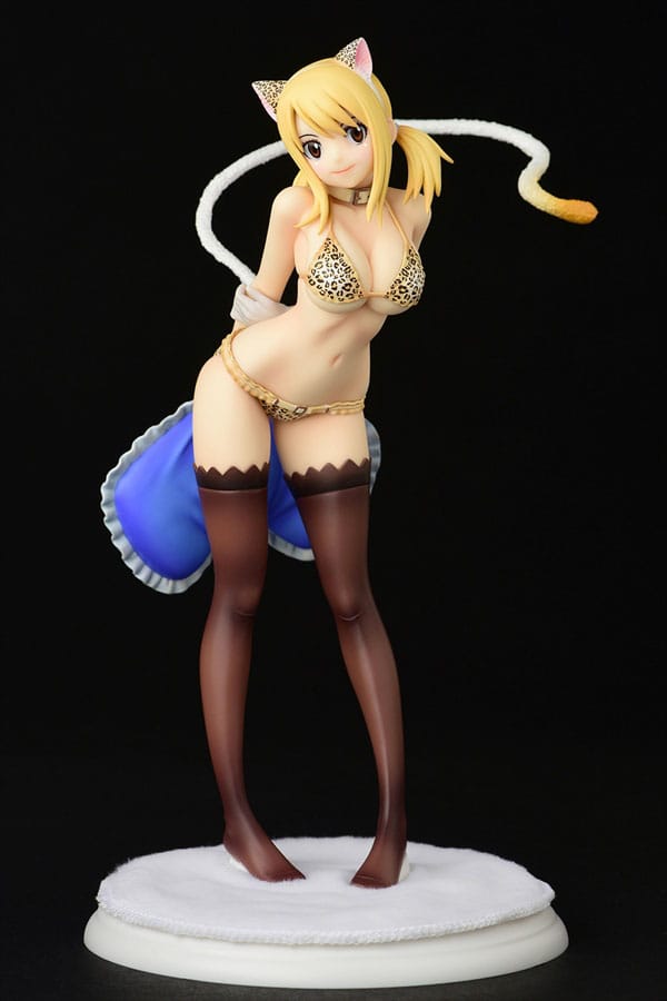 Fairy Tail Statue 1/6 Lucy Heartfilia - Leopard print CAT Gravure_Style 25 cm 4560321854561