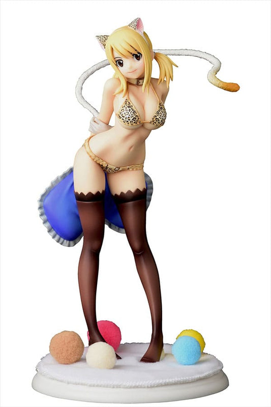 Fairy Tail Statue 1/6 Lucy Heartfilia - Leopard print CAT Gravure_Style 25 cm 4560321854561