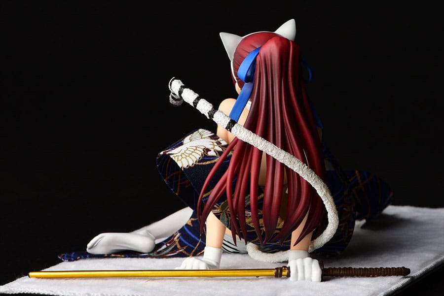 Fairy Tail Statue 1/6 Erza Scarlet - White Tiger CAT Gravure_Style 13 cm 4560321854592