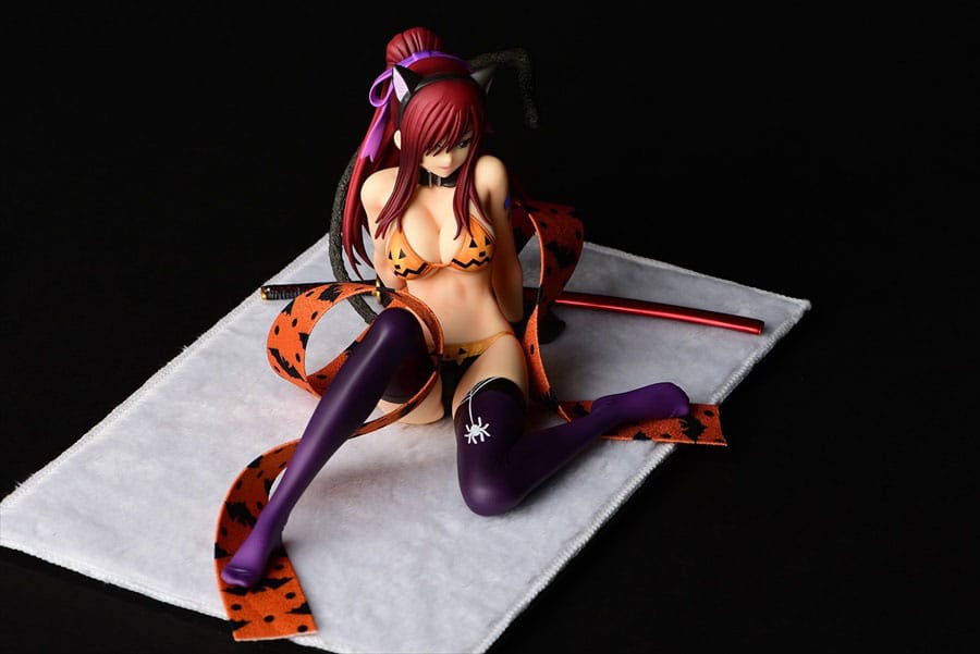 Fairy Tail Statue 1/6 Erza Scarlet - Halloween CAT Gravure_Style 13 cm 4560321854608