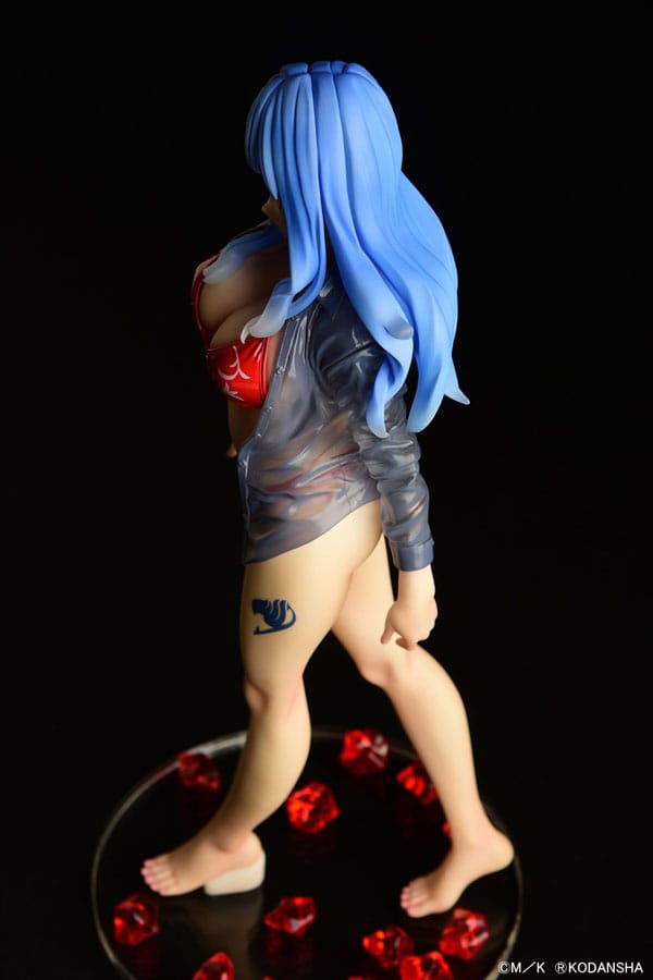 Fairy Tail Statue 1/6 Jubia Lokser Gravure_Stylesee-through wet shirt Red Bikini!! 25 cm 4560321854646