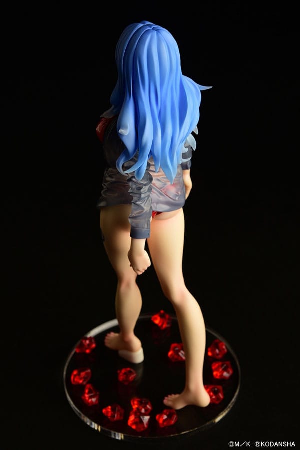 Fairy Tail Statue 1/6 Jubia Lokser Gravure_Stylesee-through wet shirt Red Bikini!! 25 cm 4560321854646