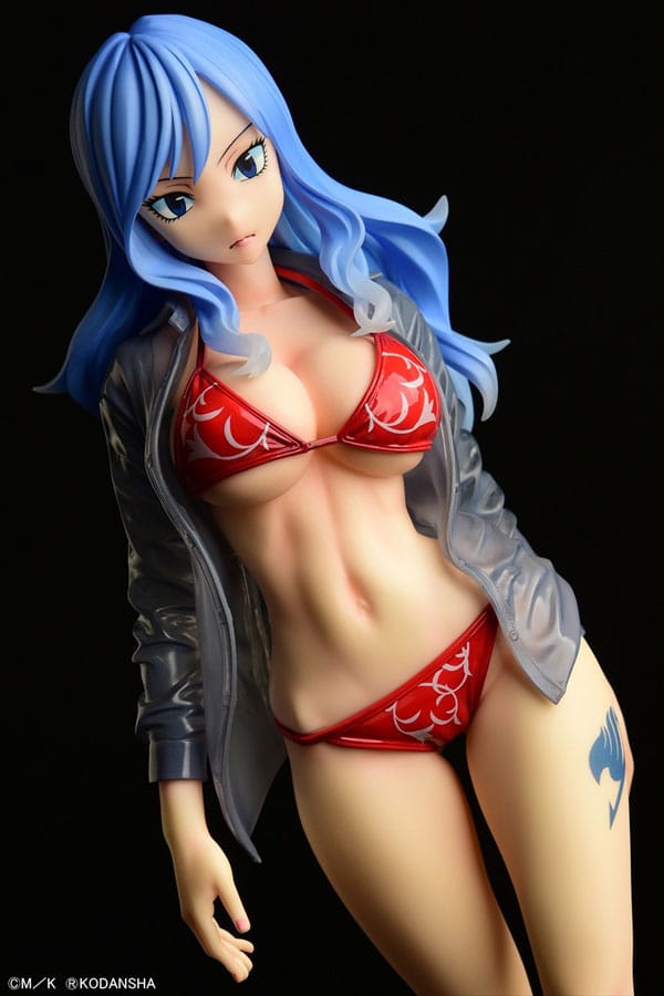 Fairy Tail Statue 1/6 Jubia Lokser Gravure_Stylesee-through wet shirt Red Bikini!! 25 cm 4560321854646