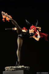 Fairy Tail Statue 1/6 Erza Scarlet High Kick Black Bunny Ver. 37 cm 4560321854677