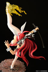 Fairy Tail Statue 1/6 Erza Scarlet High Kick White Bunny Ver. 37 cm 4560321854684