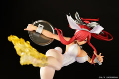 Fairy Tail Statue 1/6 Erza Scarlet High Kick White Bunny Ver. 37 cm 4560321854684