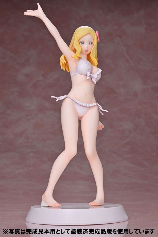 Tomo-chan Is a Girl! Summer Queens Assemble Heroines PVC Statue 1/8 Carol Olston Figure Kit Ver. 22 cm 4573480000700