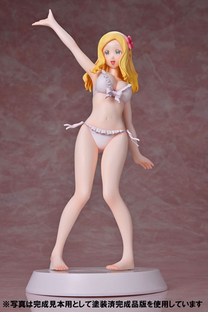 Tomo-chan Is a Girl! Summer Queens Assemble Heroines PVC Statue 1/8 Carol Olston Figure Kit Ver. 22 cm 4573480000700