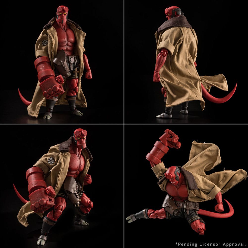 Hellboy Action Figure 1/12 Hellboy 30th Anniversary Edition 19 cm 4589801391747