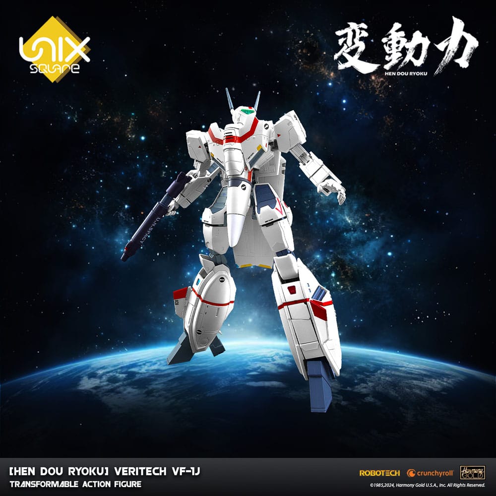 Hen Dou Ryoku Veritech Diecast Action Figure VF-1J 21 cm 4897054514692