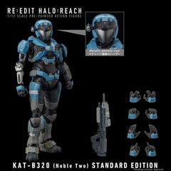 Halo: Reach Action Figure 1/12 Kat-B320 (Noble Four) 18 cm 4589801391808