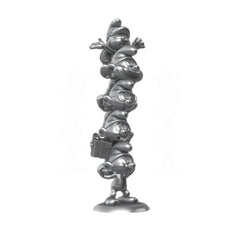 The Smurfs Resin Statue Smurfs Column Silver Limited Edition 50 cm 3521320001968