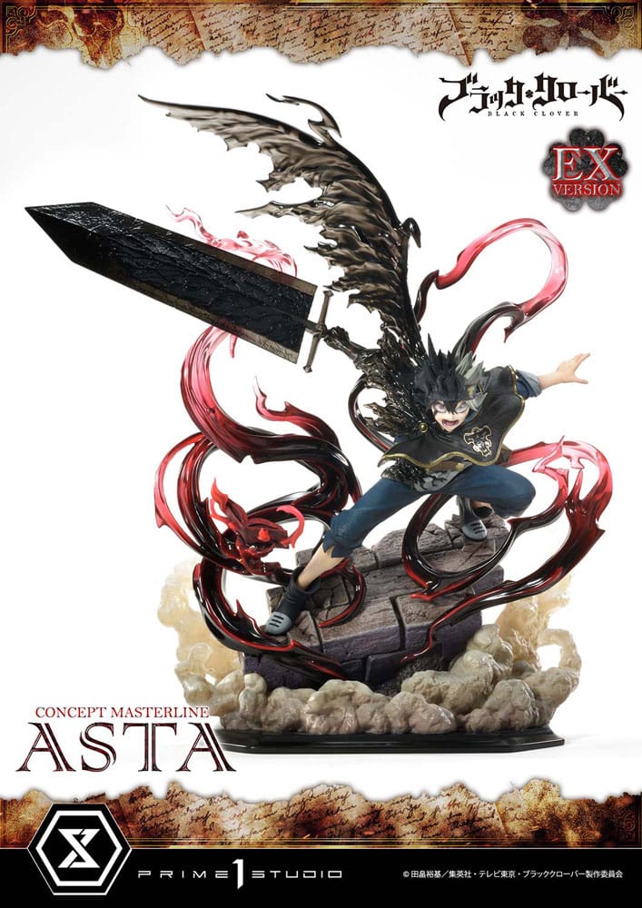 Black Clover Concept Masterline Series Statue 1/6 Asta Exclusive Ver. 50 cm 4580708048901