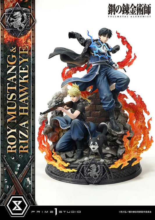 Fullmetal Alchemist Concept Masterline Statue 1/6 Roy Mustang & Riza Hawkeye Regular Version 50 cm 4580708049571