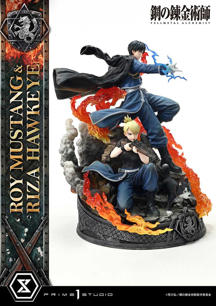 Fullmetal Alchemist Concept Masterline Statue 1/6 Roy Mustang & Riza Hawkeye Regular Version 50 cm 4580708049571