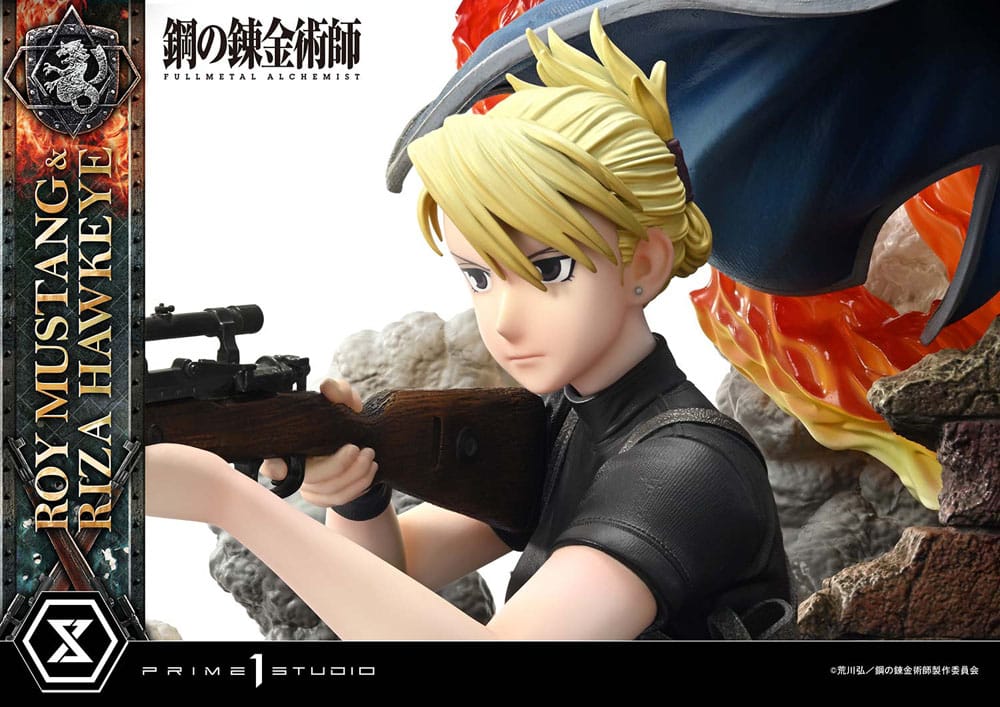 Fullmetal Alchemist Concept Masterline Statue 1/6 Roy Mustang & Riza Hawkeye Regular Version 50 cm 4580708049571