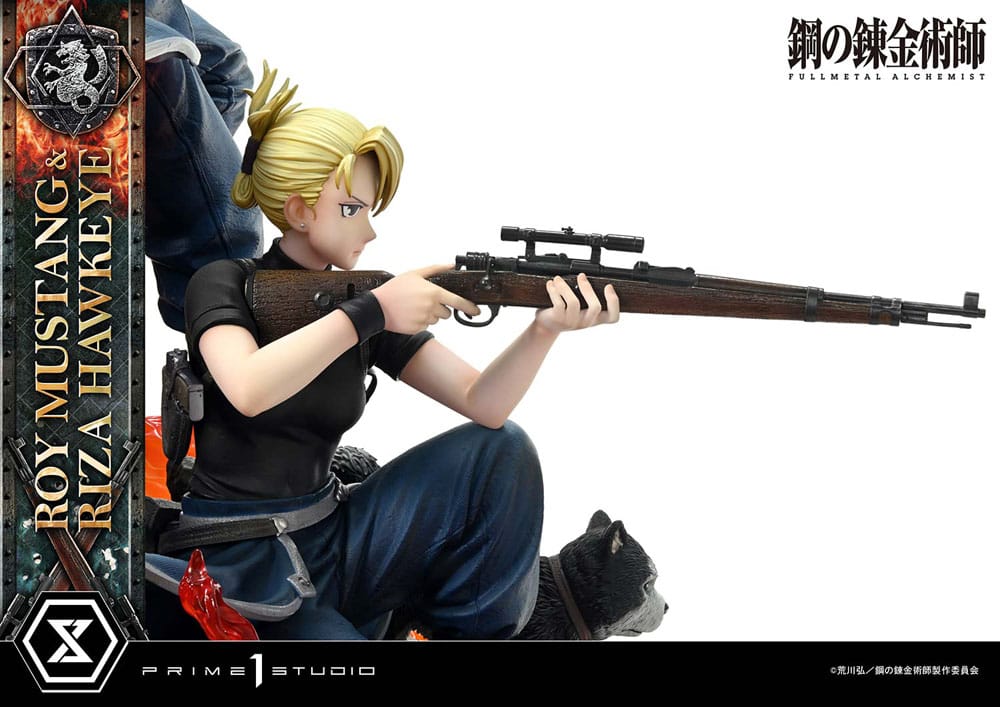 Fullmetal Alchemist Concept Masterline Statue 1/6 Roy Mustang & Riza Hawkeye Regular Version 50 cm 4580708049571