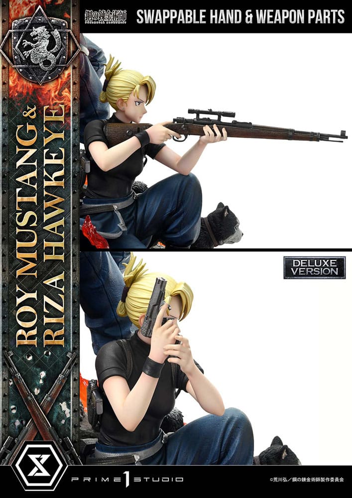 Fullmetal Alchemist Concept Masterline Statue 1/6 Roy Mustang & Riza Hawkeye Deluxe Bonus Version 50 cm 4580708049595