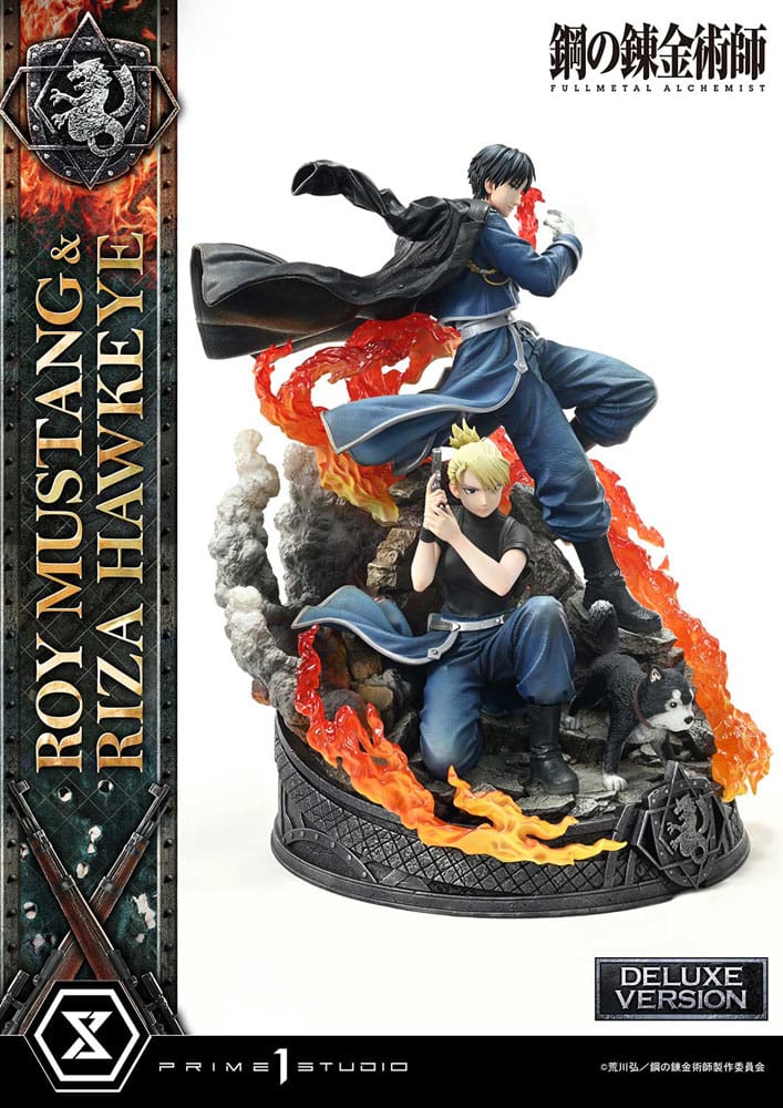 Fullmetal Alchemist Concept Masterline Statue 1/6 Roy Mustang & Riza Hawkeye Deluxe Bonus Version 50 cm 4580708049595