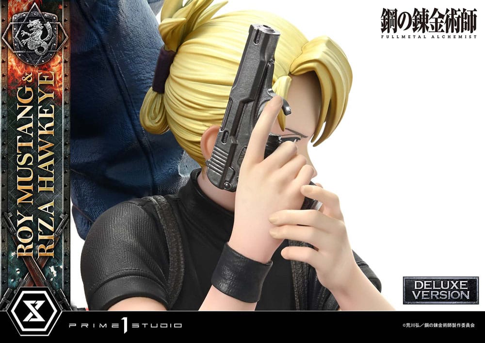 Fullmetal Alchemist Concept Masterline Statue 1/6 Roy Mustang & Riza Hawkeye Deluxe Bonus Version 50 cm 4580708049595