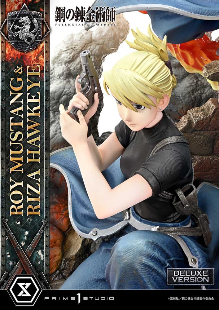 Fullmetal Alchemist Concept Masterline Statue 1/6 Roy Mustang & Riza Hawkeye Deluxe Bonus Version 50 cm 4580708049595