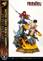 Fairy Tail PVC Statue 1/6 Natsu, Gray, Erza, Happy 57 cm 4580708043944