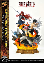 Fairy Tail PVC Statue 1/6 Natsu, Gray, Erza, Happy 57 cm 4580708043944