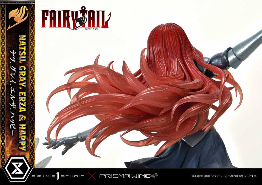 Fairy Tail PVC Statue 1/6 Natsu, Gray, Erza, Happy 57 cm 4580708043944