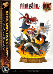 Fairy Tail PVC Statue 1/6 Natsu, Gray, Erza, Happy Deluxe Version 57 cm 4580708043951