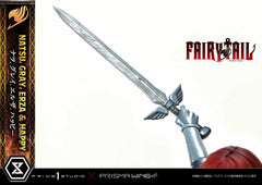 Fairy Tail PVC Statue 1/6 Natsu, Gray, Erza, Happy Deluxe Version 57 cm 4580708043951